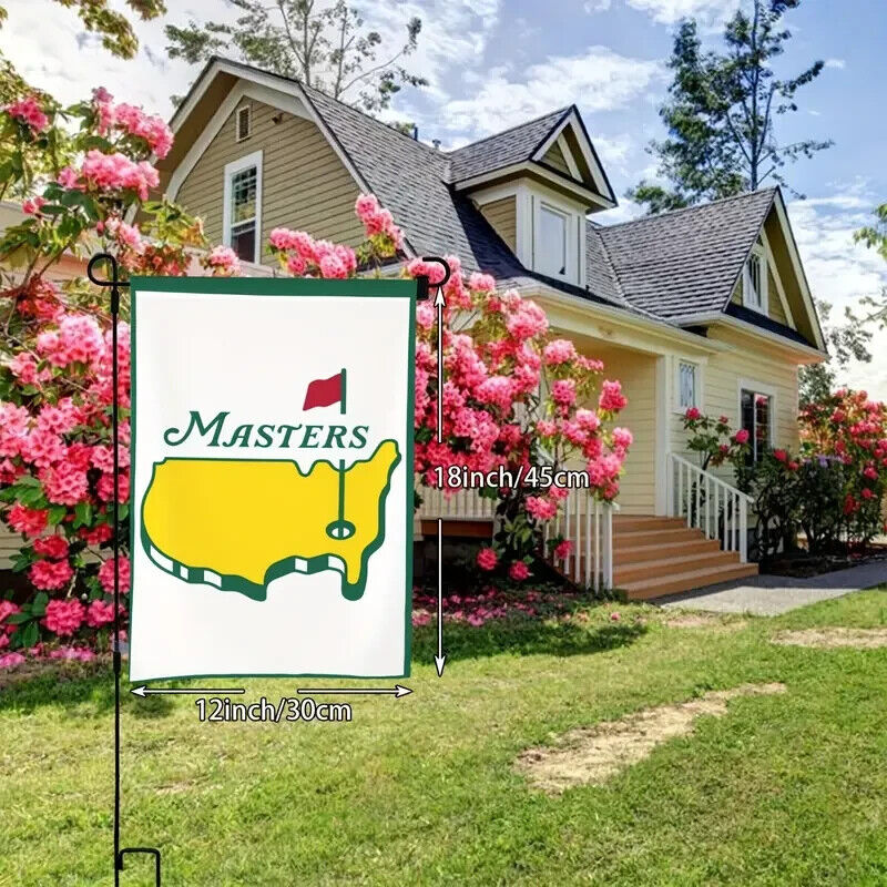 Masters Golf Tournament Garden Flag Double Sided 12" x 18" NEW! Home & Garden:Yard, Garden & Outdoor Living:Décor:Flags Cozy Home Treasures
